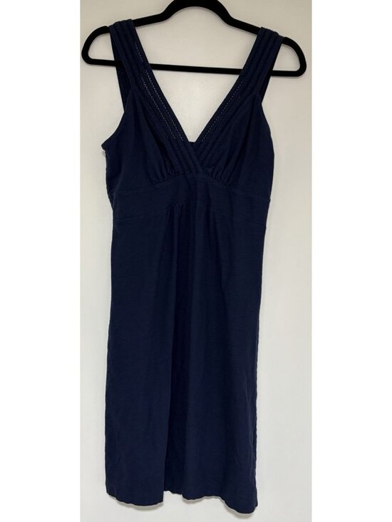 Tommy Bahama Women’s Arden Navy Blue Sleeveless Knit Dress Size Medium - Picture 2 of 8